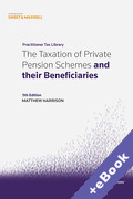 Cover of The Taxation of Private Pension Schemes and their Beneficiaries (Book & eBook Pack)
