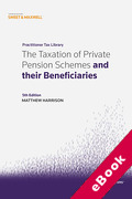 Cover of The Taxation of Private Pension Schemes and their Beneficiaries (eBook)