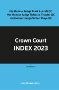 Cover of Crown Court Index 2023