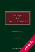 Cover of Damages for Breach of Contract (eBook)