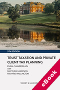 Cover of Trust Taxation and Private Client Tax Planning (eBook)