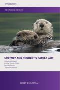 Cover of Cretney and Probert's Family Law Textbook
