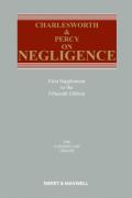 Cover of Charlesworth & Percy on Negligence 15th ed: 1st Supplement