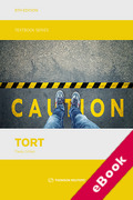 Cover of Tort Textbook (eBook)
