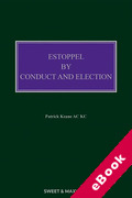 Cover of Estoppel by Conduct and Election (eBook)