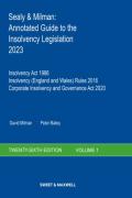 Cover of Sealy & Milman: Annotated Guide to the Insolvency Legislation 2023 Volumes 1 & 2