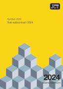 Cover of JCT Sub-subcontract 2024 (SubSub)