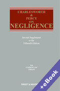 Cover of Charlesworth & Percy on Negligence 15th ed: 2nd Supplement (Book & eBook Pack)