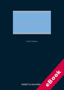 Cover of Limitation Periods 9th edition with 1st Supplement (eBook)