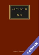 Cover of Archbold: Criminal Pleading, Evidence and Practice 2026 (Book & eBook Pack)