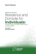Cover of Residence and Domicile for Individuals: A Practical Guide to the New Foreign Income and Gains Regime