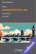 Cover of Administrative Law (Book & eBook Pack)