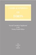 Cover of Clerk & Lindsell on Torts 24th ed: 2nd Supplement