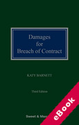 Cover of Damages for Breach of Contract (eBook)