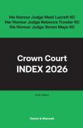 Cover of Crown Court Index 2026