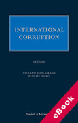 Cover of International Corruption (eBook)