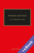 Cover of Marsden and Gault on Collisions at Sea (Book & eBook Pack)