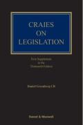 Cover of Craies on Legislation: A Practitioner's Guide to the Nature, Process, Effect and Interpretation of Legislation 13th ed: 1st Supplement