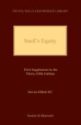 Cover of Snell's Equity 35th ed: 1st Supplement