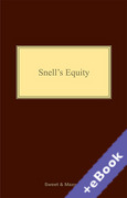 Cover of Snell's Equity 35ed with 1st Supplement (Book & eBook Pack)