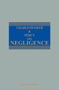 Cover of Charlesworth & Percy on Negligence 16th ed with 1st Supplement (Book & eBook Pack)