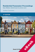 Cover of Residential Possession Proceedings (eBook)