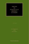 Cover of Tritton on Intellectual Property in Europe 6th ed: 1st Supplement