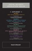 Cover of Social Security Legislation 2025/26 Supplement
