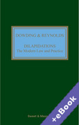 Cover of Dilapidations: The Modern Law and Practice (Book & eBook Pack)
