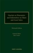 Cover of Sinclair on Warranties and Indemnities on Share and Asset Sales