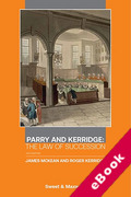 Cover of Parry and Kerridge: The Law of Succession (eBook)