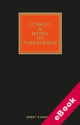 Cover of Lindley & Banks on Partnership 21ed with 2nd Supplement (eBook)