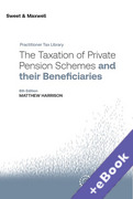 Cover of The Taxation of Private Pension Schemes and their Beneficiaries (Book & eBook Pack)