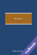 Cover of Disclosure 6th ed with 1st Supplement (Book & eBook Pack)