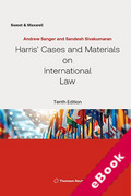 Cover of Harris' Cases and Materials on International Law (eBook)