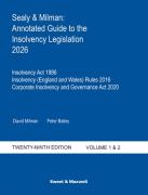 Cover of Sealy & Milman: Annotated Guide to the Insolvency Legislation 2026 Volumes 1 & 2