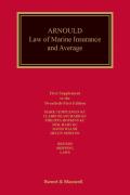 Cover of Arnould's Law of Marine Insurance and Average 21st ed: 1st Supplement