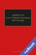 Cover of Arnould's Law of Marine Insurance and Average 21st ed with 1st Supplement (Book & eBook Pack)