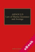 Cover of Arnould's Law of Marine Insurance and Average 21st ed with 1st Supplement (eBook)