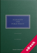 Cover of Illegality and Public Policy (eBook)