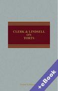 Cover of Clerk & Lindsell on Torts (Book & eBook Pack)