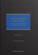 Cover of Construction Insolvency: Security, Risk and Renewal in Construction Contracts