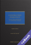 Cover of Construction Insolvency: Security, Risk and Renewal in Construction Contracts (Book & eBook Pack)