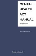 Cover of Mental Health Act Manual