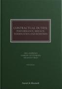 Cover of Contractual Duties: Performance, Breach, Termination and Remedies