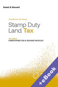 Cover of Stamp Duty Land Tax (Book & eBook Pack)