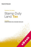 Cover of Stamp Duty Land Tax (eBook)
