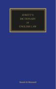 Cover of Jowitt's Dictionary of English Law