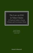Cover of The Law on ESG in Value Chains: A Practical Guide to Social, Climate and Governance Risks
