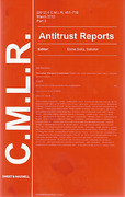 Cover of Common Market Law Reports - Antitrust Reports: Issues Only